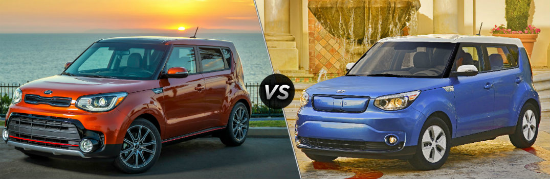 2018 Kia Soul vs 2018 Kia Soul EV