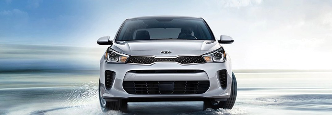 2019 kia rio on water