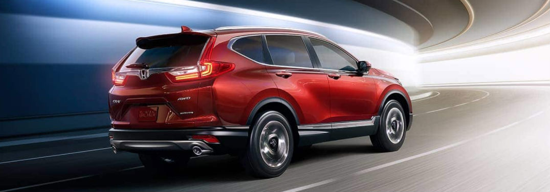 2020 Honda CR-V driving on a road