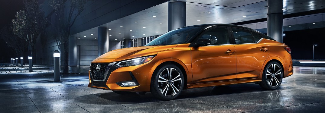 2020 Nissan Sentra side profile
