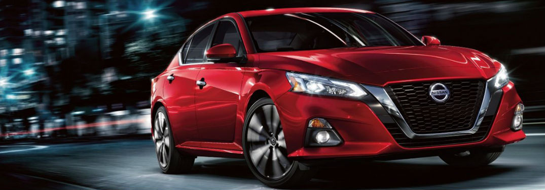 2021 Nissan Altima driving on a road