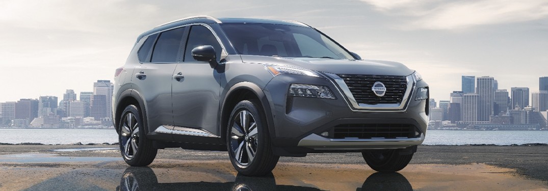 2021 Nissan Rogue front and side profile