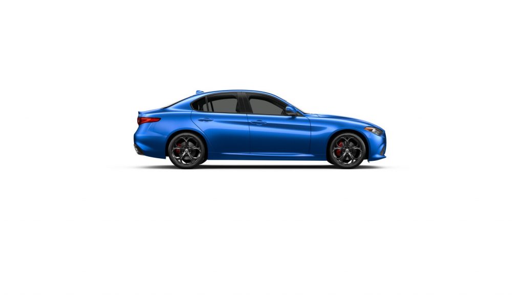 Misano Blue Metallic Alfa Romeo Giulia paint color option