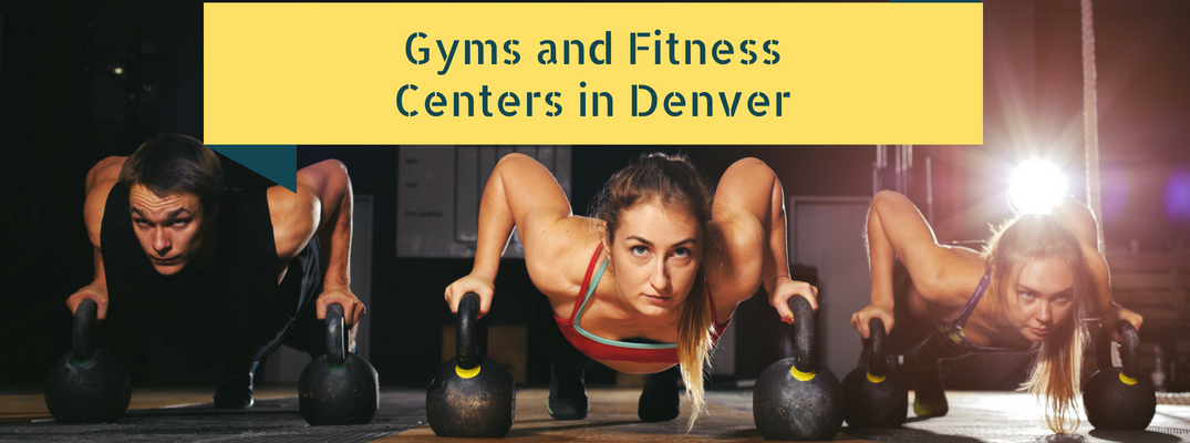 Gyms and Fitness Centers in Denver Title and People Exercising