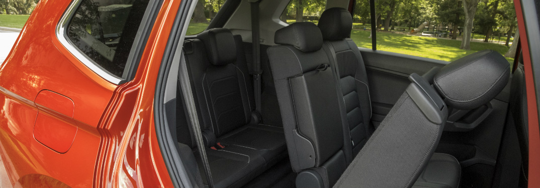 2018 Volkswagen Tiguan split-folding rear seats