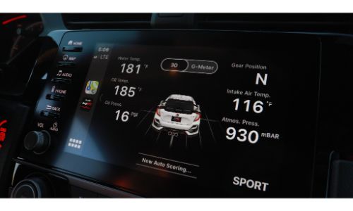 2020 Honda Civic Type R LogR pefromance datalogging app