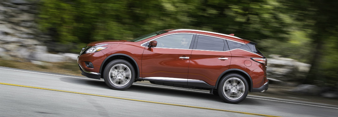 2018 Nissan Murano driving down road