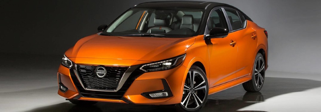2020 Nissan Sentra side front view