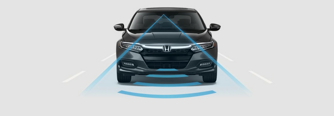 2018 Honda Accord with a sensor for safety features