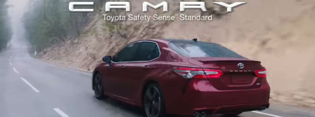 2018 Toyota Camry Wonder Commercial Screenshot