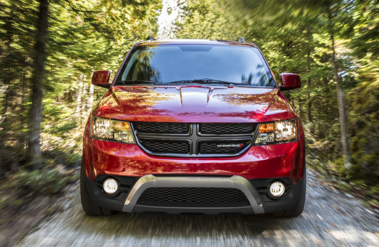 2020 Dodge Journey front in red