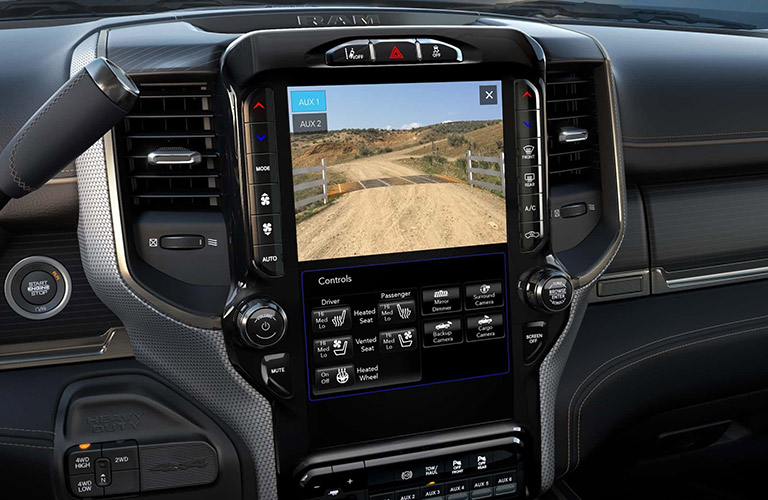 2020 Ram 2500 dashboard