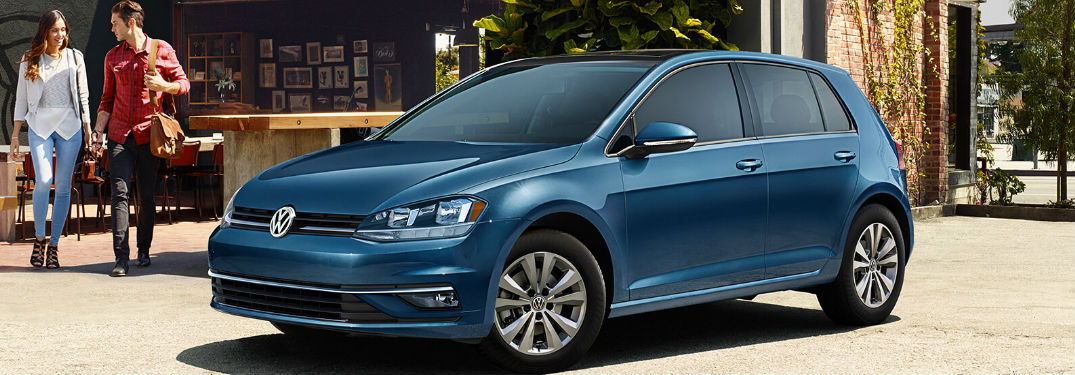 2018 volkswagen golf full view parked