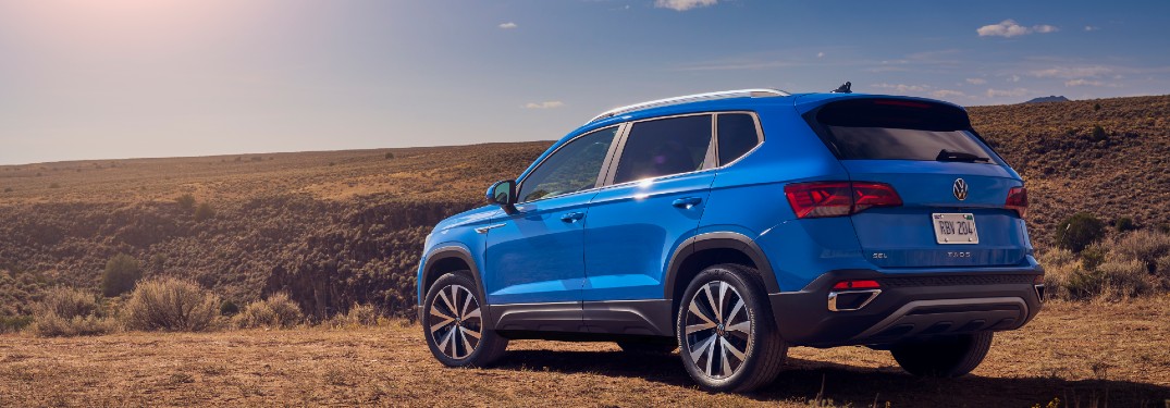 2022 Volkswagen Taos on mountain