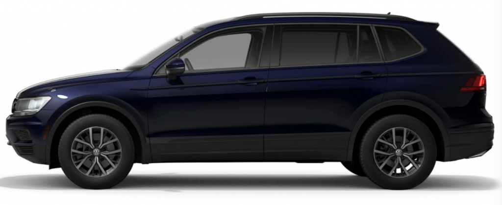 2021 Volkswagen Tiguan in Atlantic Blue Metallic