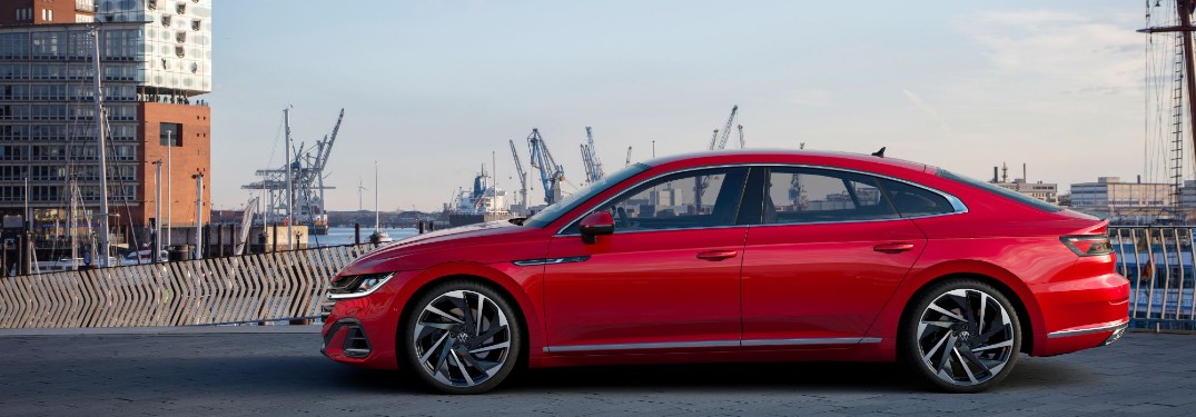 side view of the 2021 Volkswagen Arteon