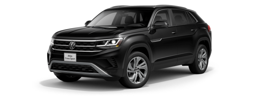 2021 Volkswagen Atlas Cross Sport in Deep Black Pearl