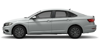 2021 VW Jetta in pure white