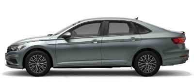 2021 VW Jetta in pyrite silver