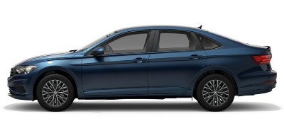 2021 VW Jetta in silk blue