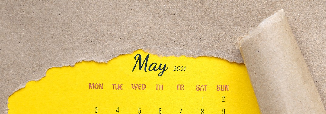 May 2021 calendar