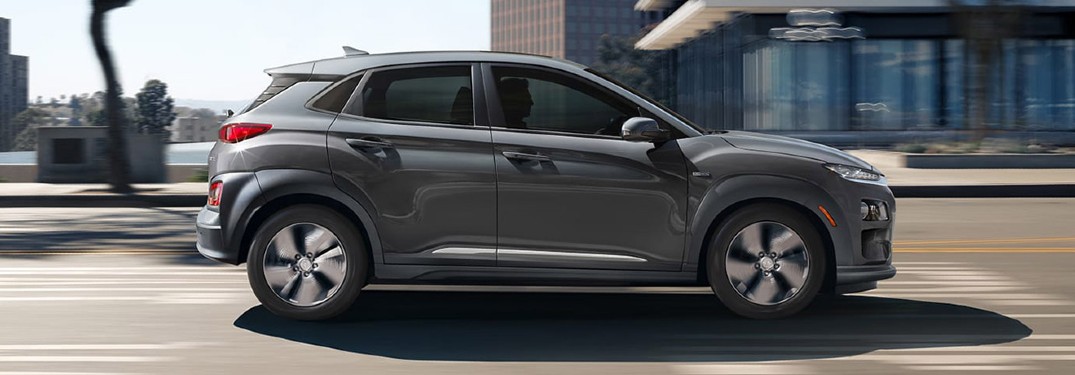 2020 Hyundai Kona Electric side view