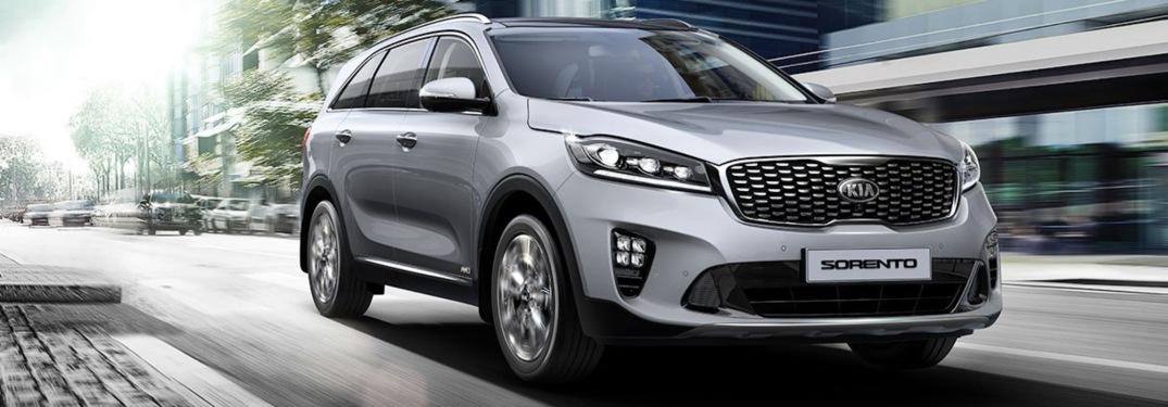 2019 Kia Sorento gray side view