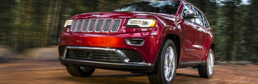 Used 2014 Jeep parked inside