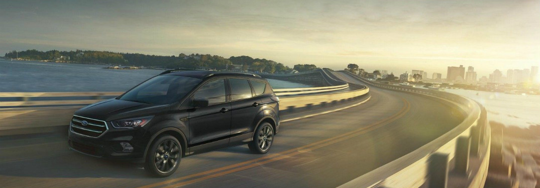 2018 Ford Escape driving on a highway