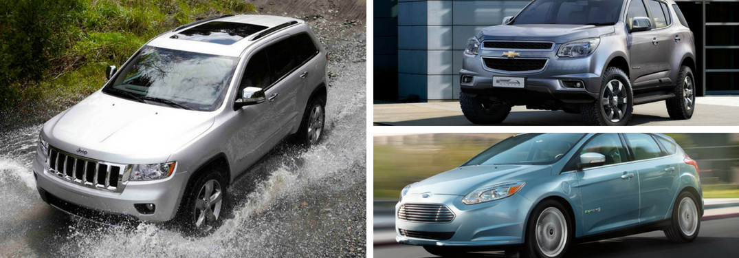 Collage of 2013 car models