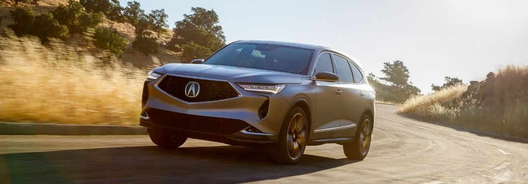Acura MDX Prototype driving
