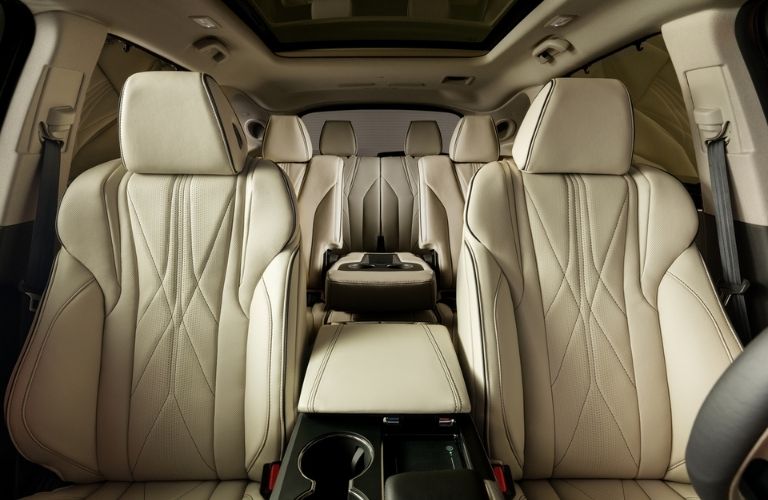 Front to Rear View of Acura MDX Prototype Interior