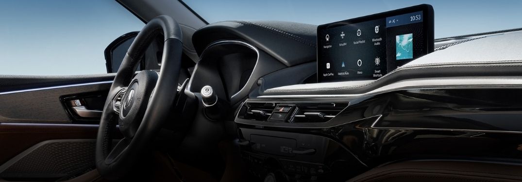 2022 Acura MDX Steering Wheel, Dashboard and Touchscreen Display