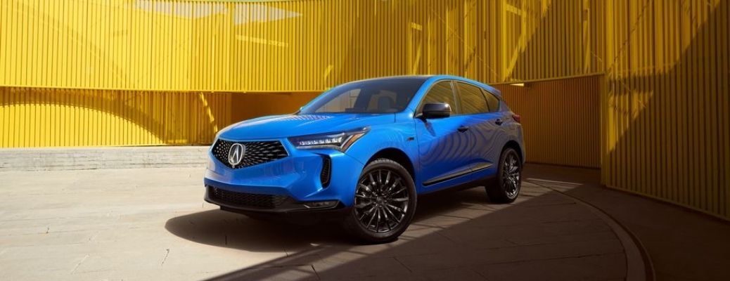 2022 Acura RDX in a container area