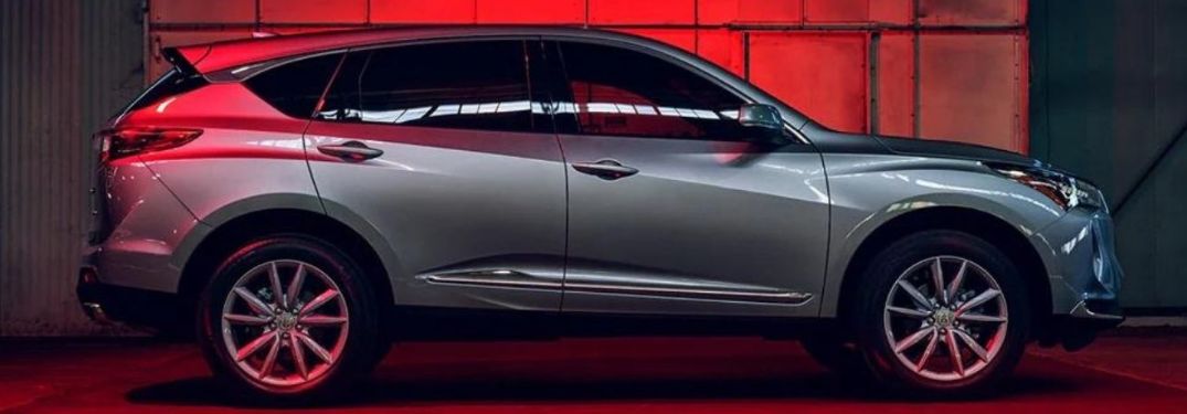Side view of the 2022 Acura RDX Gray