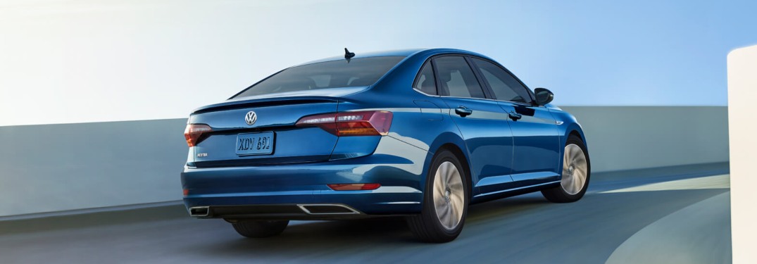 2019 Volkswagen Jetta driving down the highway
