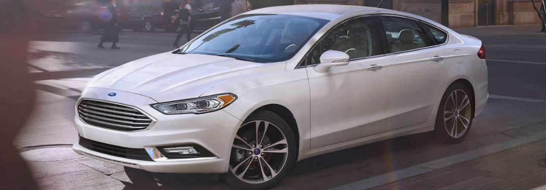 2018 Ford Fusion driving on a road