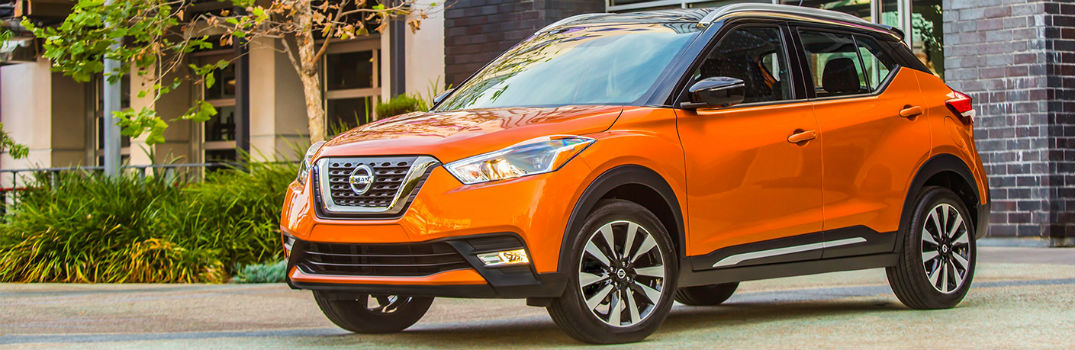 2018 Nissan Kicks parked in a driveway
