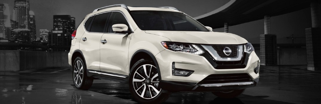 white 2020 Nissan Rogue