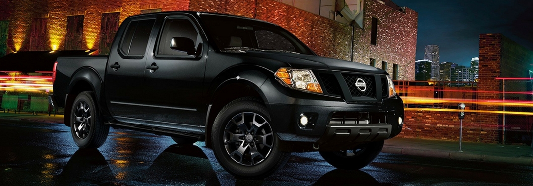 2018 Nissan Frontier exterior parked on a city street