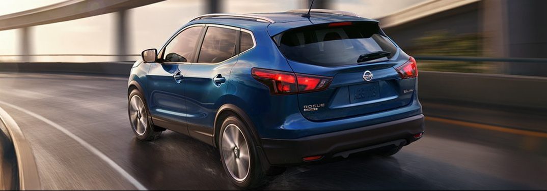 rear view of the 2018 Nissan Rogue Sport