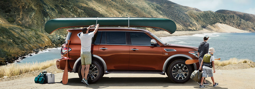2019 Nissan Armada side profile