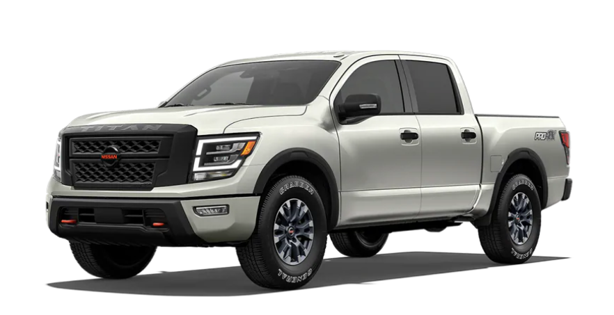 2020 Nissan TITAN in Glacier White