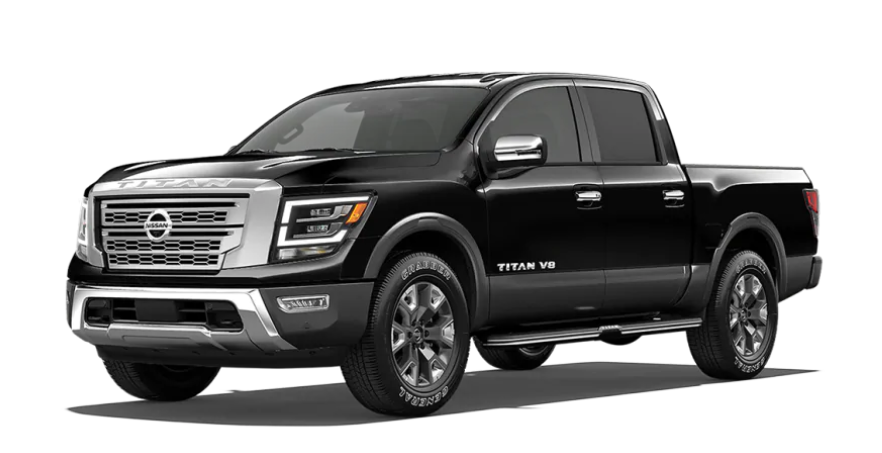 2020 Nissan TITAN in Super Black/Gun Metallic