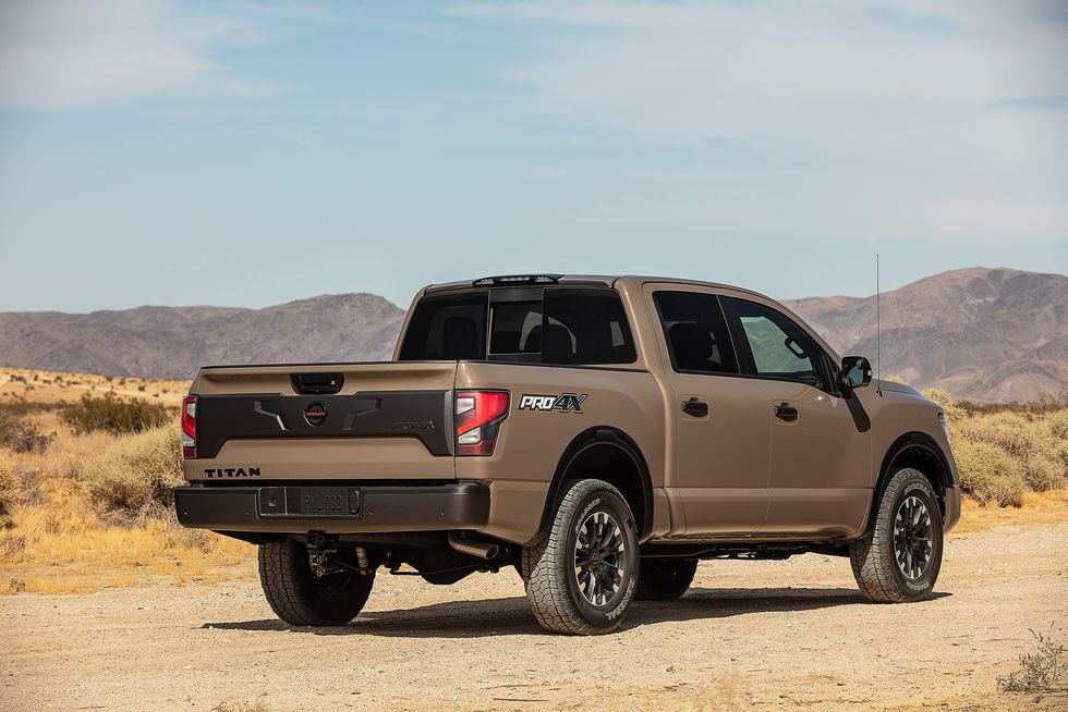 2020 Nissan Titan Pro-4X exterior styling