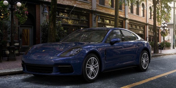 2020 Porsche Panamera in Gentian Blue Metallic