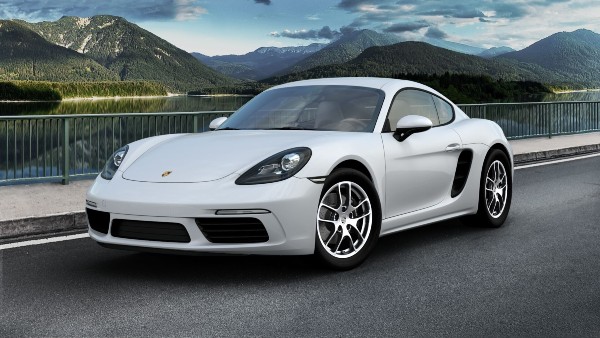 2020 Porsche 718 Cayman in Carrara White Metallic