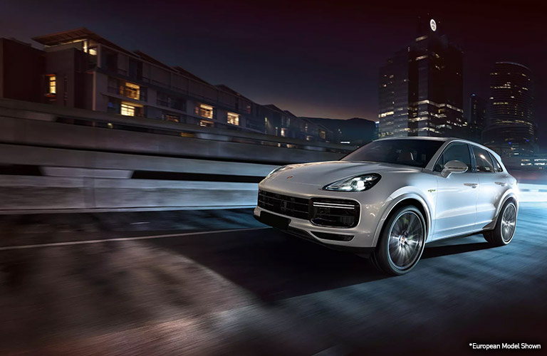 White European 2020 Porsche Cayenne