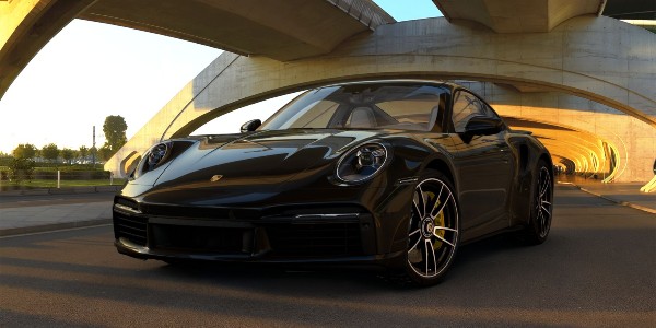 2021 Porsche 911 Turbo S in Jet Black Metallic