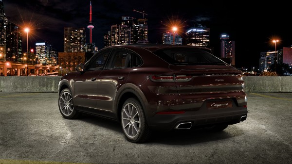 2020 Porsche Cayenne Coupe in Mahogany Metallic